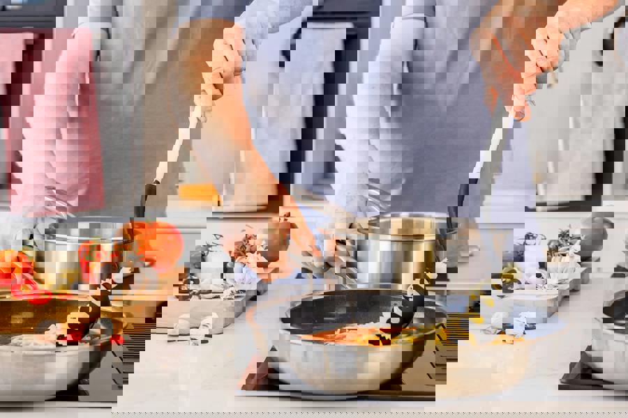 KitchenAid Pasta Server, Porcelain White, 34cm