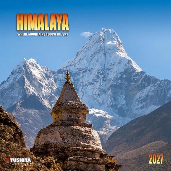 Himalaya Calendar 2027, Wall Calendars, Month To View, Travel, Gift