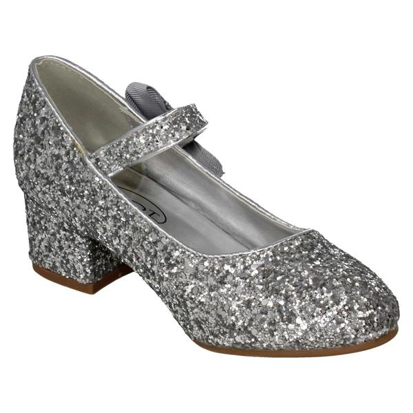Spot On Girls Spot On Block Heel Party Shoes H3086