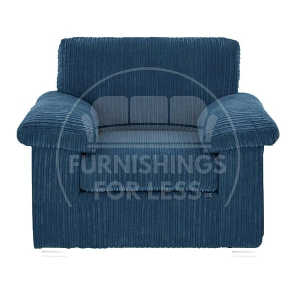 Furnishings For Less Delta Full Jumbo Cord Single Seater Armchair