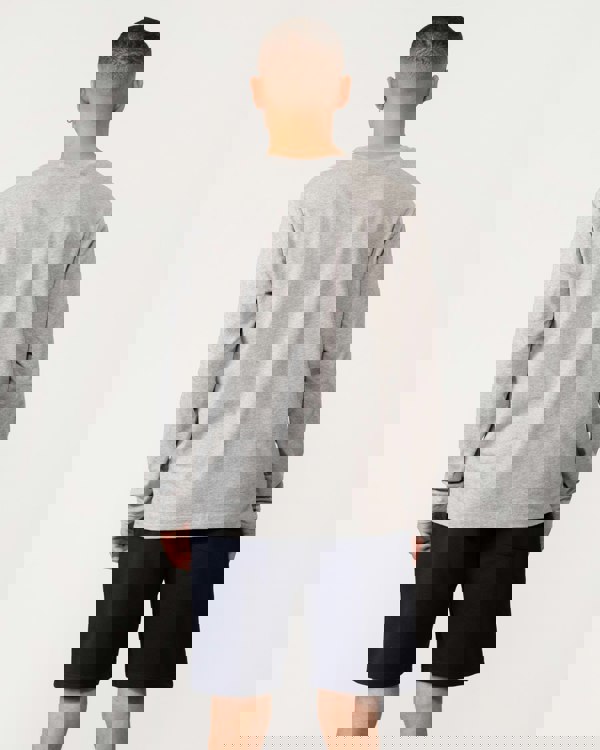 GANT Regular Fit Shield Logo Sweat Shorts - 433 Evening Blue