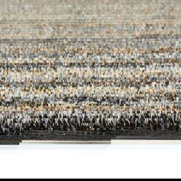 The Rugs Washable Mats: Stylish Multicolor Striped Design