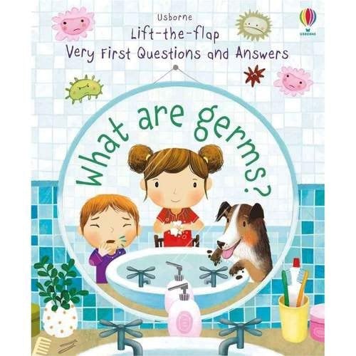 Very First Lift the flap Questions & Answers Collection 2 Books Set (What Are Germs, What Is Poo)