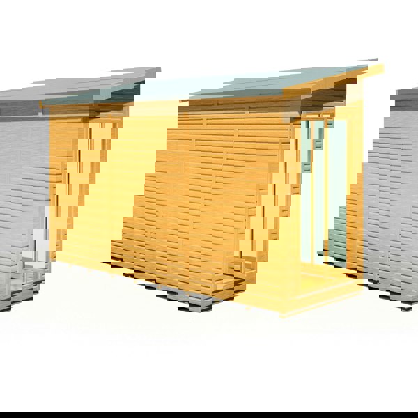 Shire Lela 12x4 Multiroom Summerhouse and Storage Shed - Best Shed