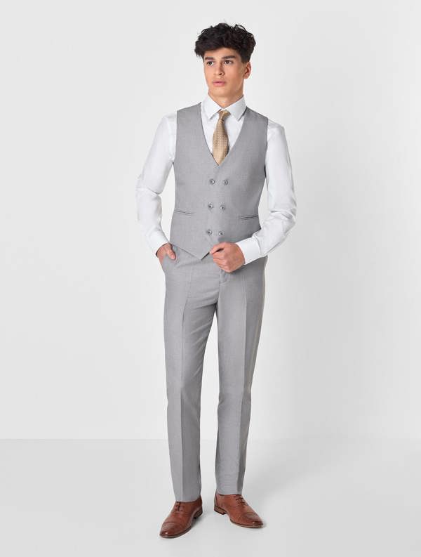 Grey page boy suit