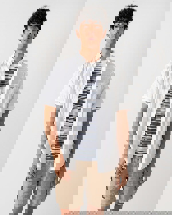 GANT Mens Regular Fit Short Sleeve Poplin Shirt - 110 White