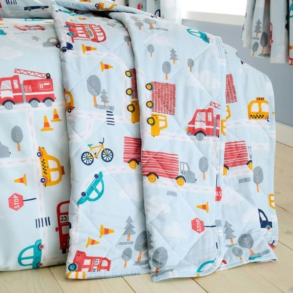 Road Trip Quilted Throw - Happy Linen Company