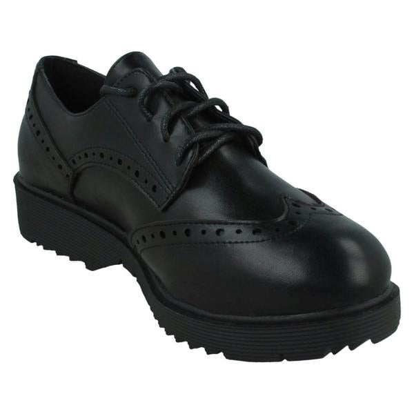 Spot On Ladies Spot On Formal Brogues F90094
