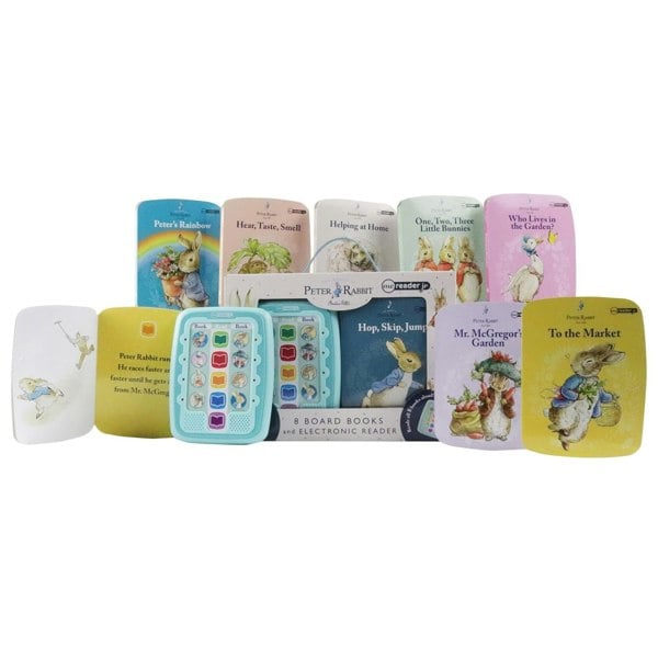 The World of Peter Rabbit: Me Reader Jr 8 Board Books and Electronic Reader Sound Book Set