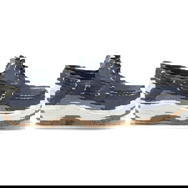 Sperry Billfish 3 Eye Leather Men's Navy Boat Shoes