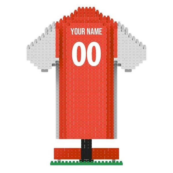 Arsenal FC BRXLZ Personalised Shirt, BRXLZ, Sports, Gift