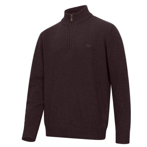 Red Hoggs of Fife Lothian II 1/4 Zip pullover for men 