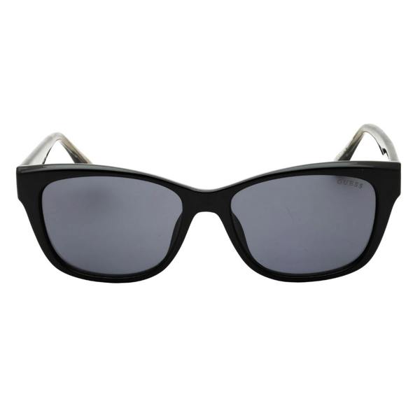 Guess GU00145 01A shiny black  / smoke Sunglasses Female 54X16X140 One Size