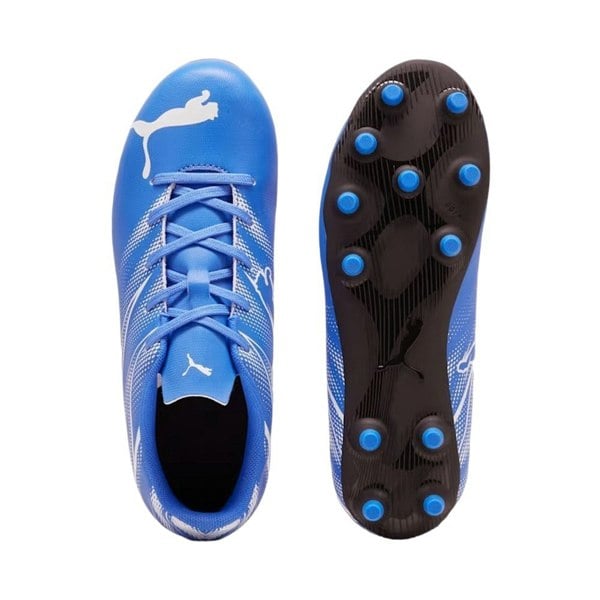 Puma Childrens/Kids Attacanto Football Boots - Blue/White