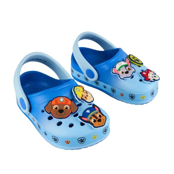 Paw Patrol Boys Badge Clogs - Blue