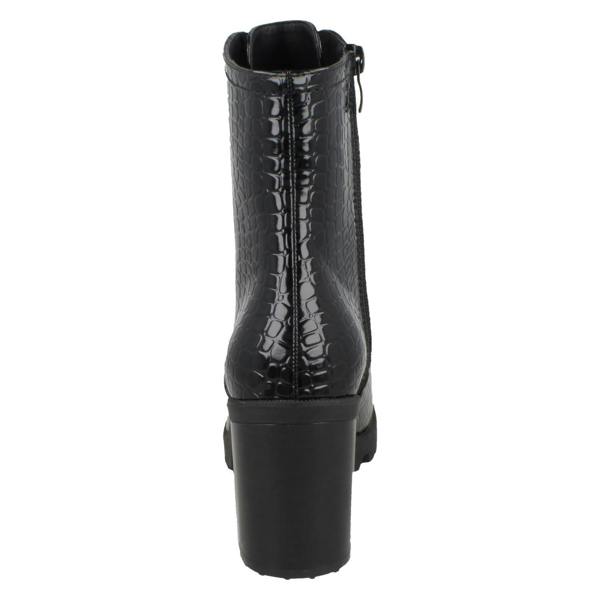 Spot On Ladies Spot On Lace Up Ankle Boot F51013