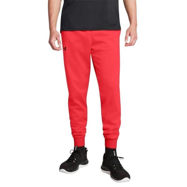 Under Armour Mens Fleece Joggers - Red - 