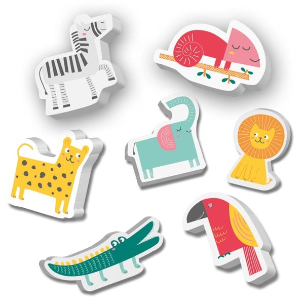 SES Creative Bath safari animals