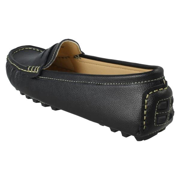 Down to Earth Ladies Down To Earth Leather Slip On Moccasins F80592