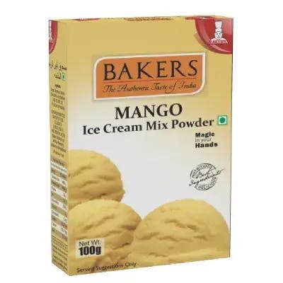 BAKERS ICE CREAM MIX POWDER MANGO  100g