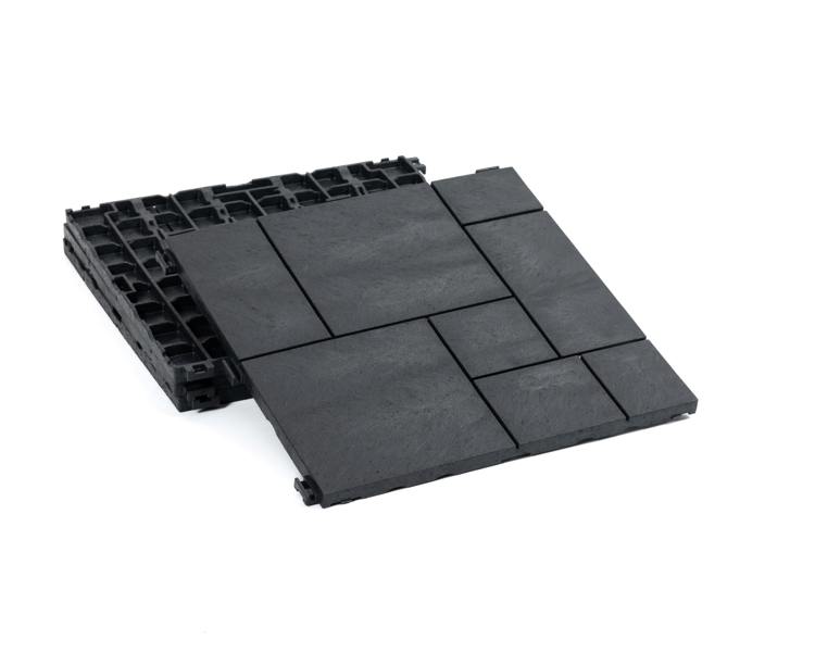 Nicoman Pallet Offer - Mosaic Composite Interlocking Decking Tiles - 630pcs