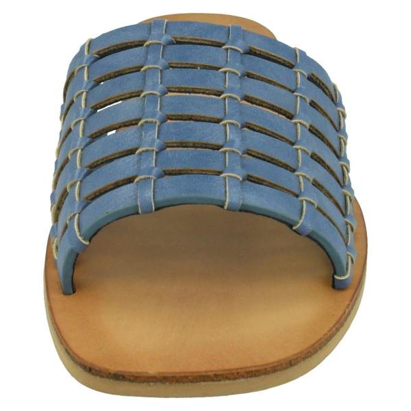 Spot On Ladies Spot On Weave Vamp Mules F00336