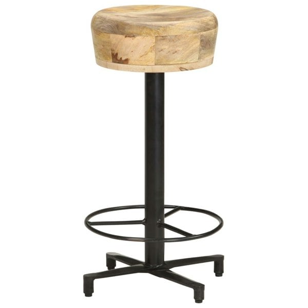 Berkfield Bar Stools 2 pcs 66 cm Solid Mango Wood