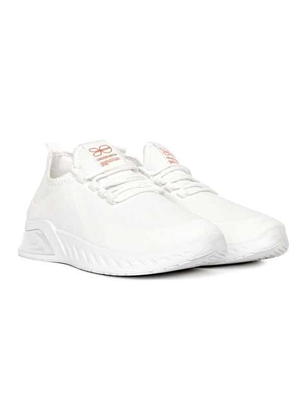 Crosshatch Clarington Trainers White/Red