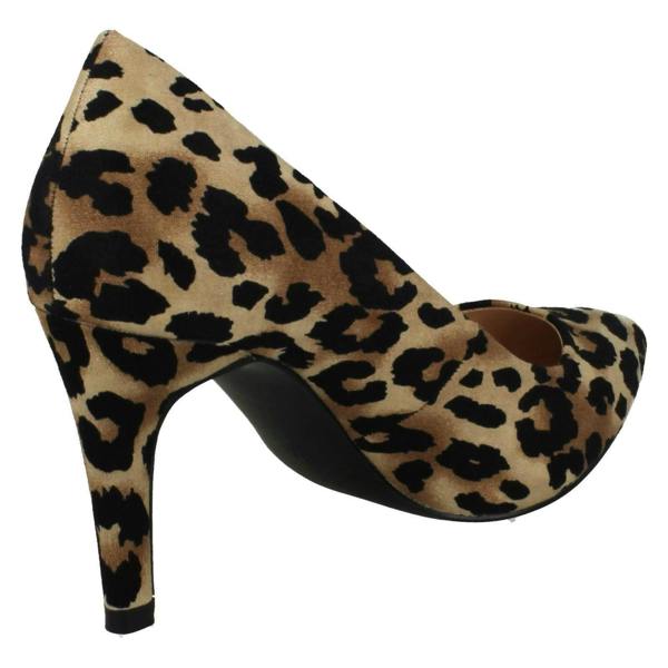 Anne Michelle Ladies Anne Michelle High Heel Pointed Toe Court Shoes