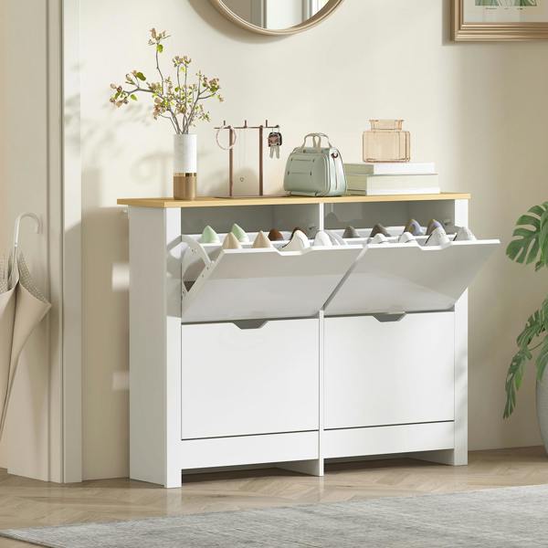 Flip-down Shoe Cabinet