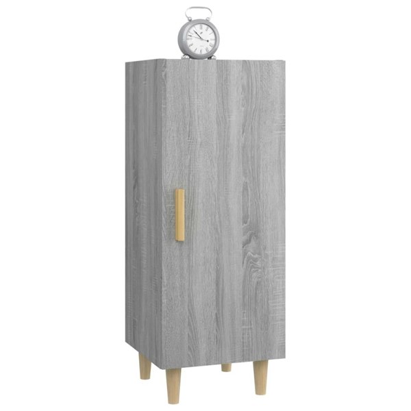 Berkfield Sideboard Grey Sonoma 34.5x34x90 cm Engineered Wood