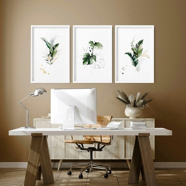 Office art wall | set of 3 wall art prints