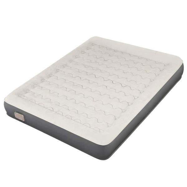 Lavio Inflatable Mattress TPU Airbed Rechargeable Pump Double Camp Bed Grey