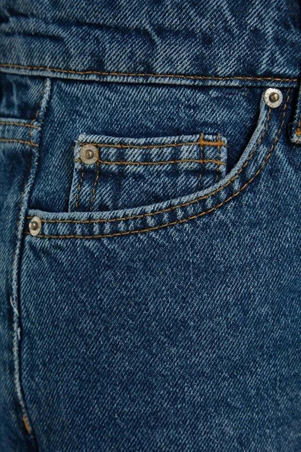 WOVCOR High-Waisted Denim Shorts