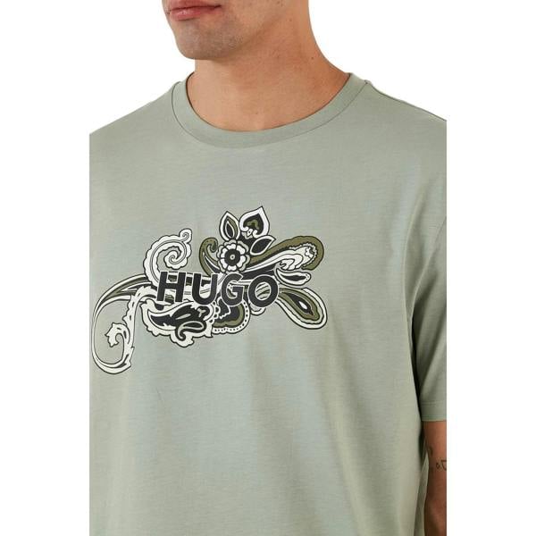 Hugo Mens Dulive T-Shirt - Light Green - 