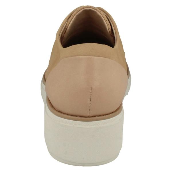 Clarks Ladies Clarks Casual Lace Up Trainers Sharon Crystal