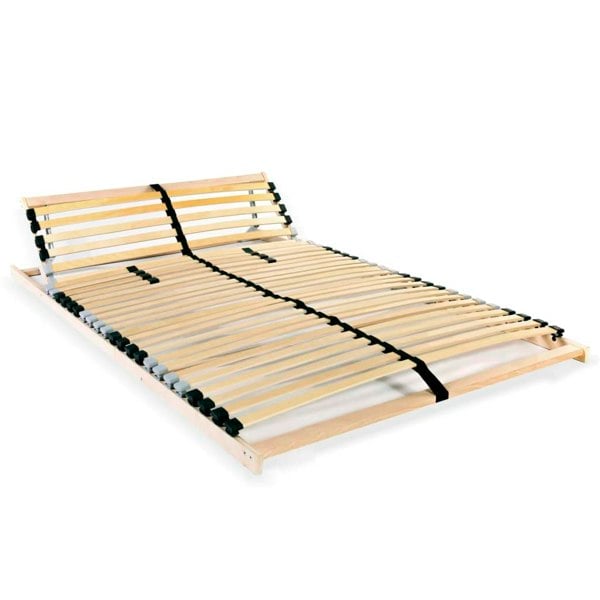 Berkfield Slatted Bed Base with 28 Slats 7 Zones 100x200 cm