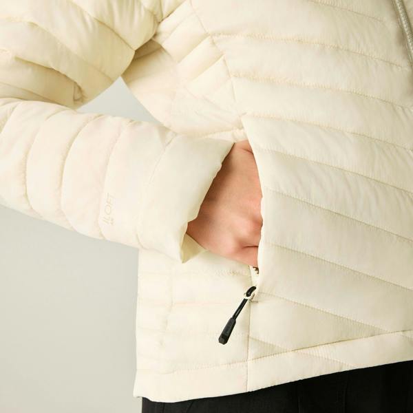 Dare 2B Womens Air Lite Baffled Jacket - Almond Milk