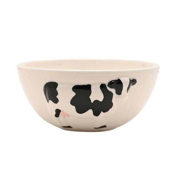 Country Living Cow Cereal Bowl