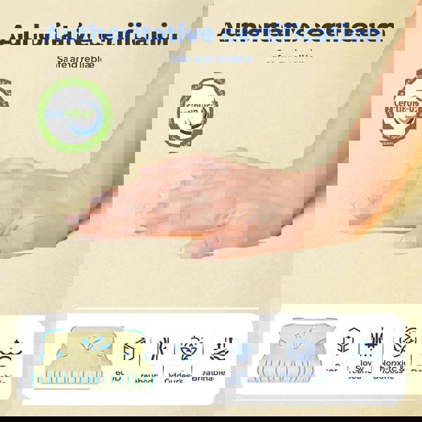 Lavio Cervical Contour Memory Foam Pillow Side Sleeper for Neck Pain Relief