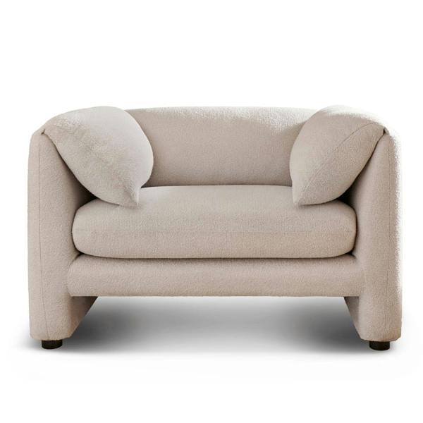 The Great Sofa Company Carter Armchair, Boucle Cream