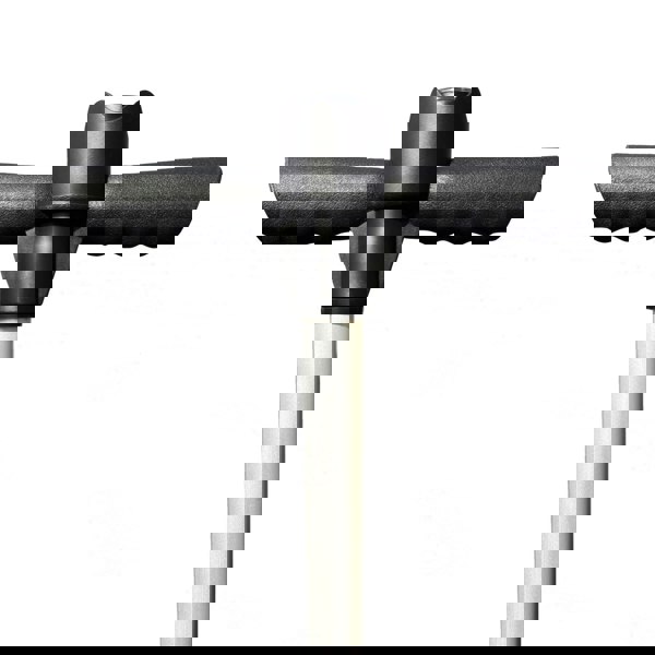 A closeup of the OLPRO 2 Litre manual hand pump handle on a white background.