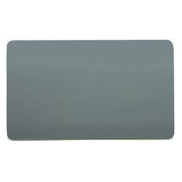 Trendi Switch Double Blanking Plate in Cool Grey