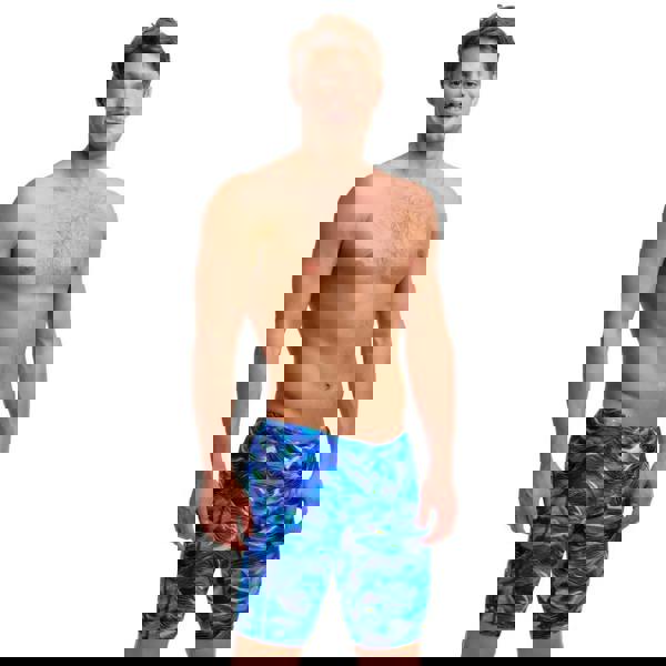 Funky Trunks Storm Chaser Swim Training Jammer - Blue