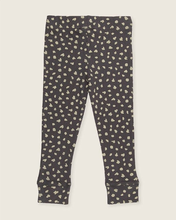 organic cotton Charcoal Grey Animal Print Leggings - image 4
