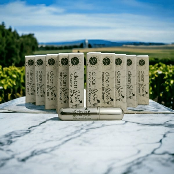 Clean Wine Hangover Be Gone! Sulphite Remover Spray