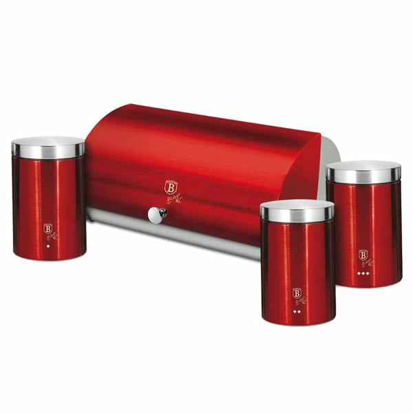 Bread Bin and Kitchen Canister Set Berlinger Haus BH-6729