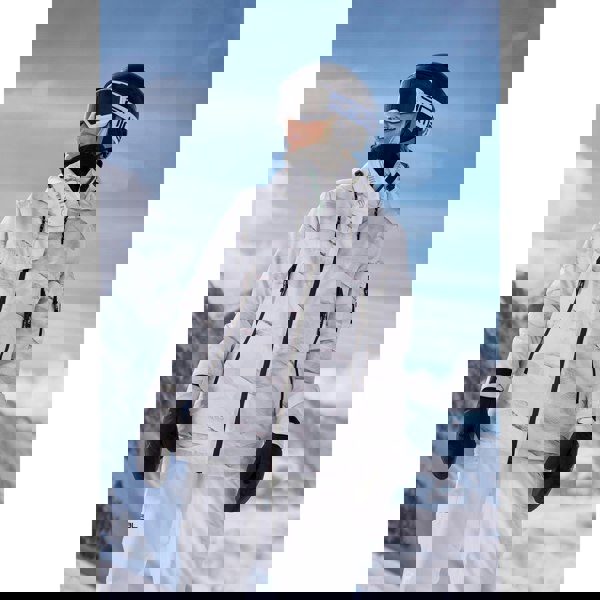 Animal Womens Trail Recycled Ski Jacket - White