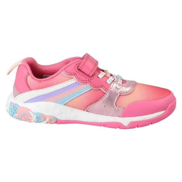 Clarks Girls Clarks Rainbow And Mermaid Tail Design Trainers Tidal Star K