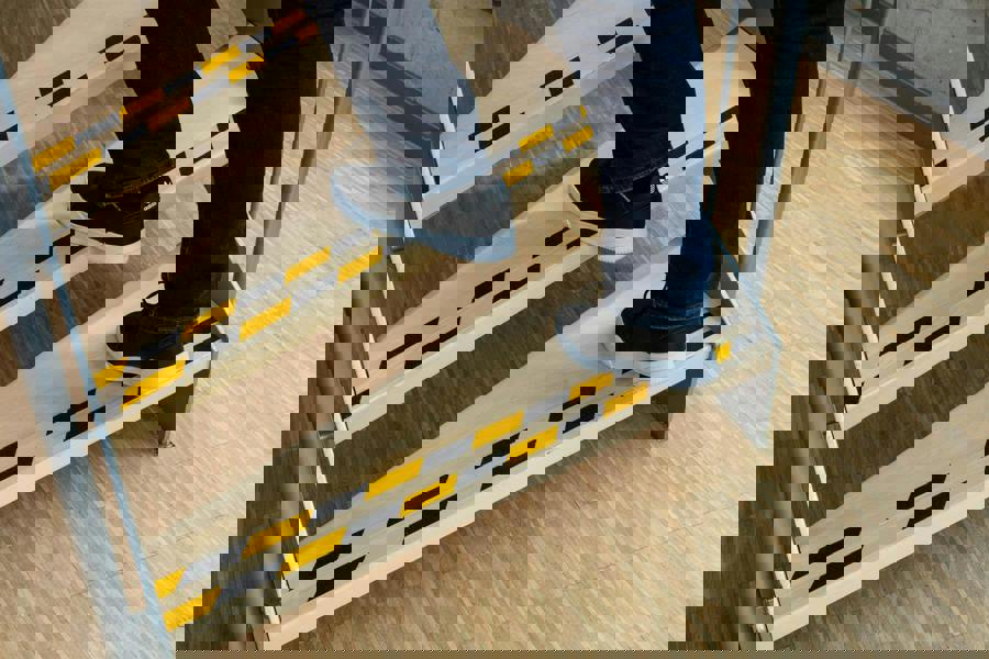 Durable DURALINE GRIP Strong Anti Slip Hazard Warning Floor Tape | 25mm x 15m